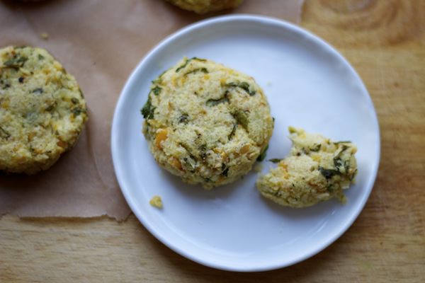 millet is the new quinoa. try this millet + chickpea cake recipe