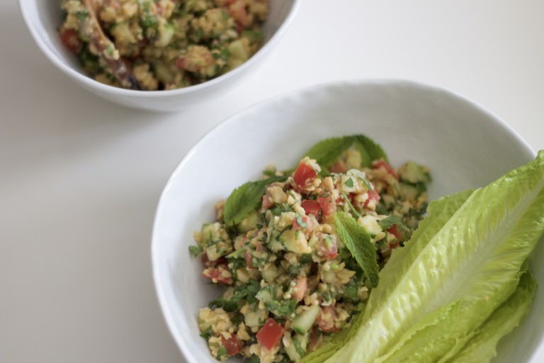 beat the heat – with this no-cook chickpea salad